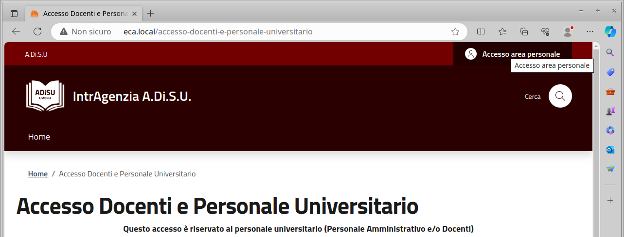 Accedi alla piattaforma
